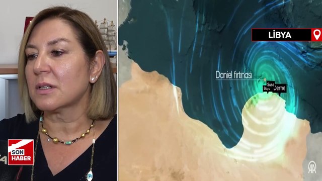 Prof. Dr. Zeynep Zaimoğlu: Fırtına Türkiyeyi teğet geçip Libya'yı vurdu