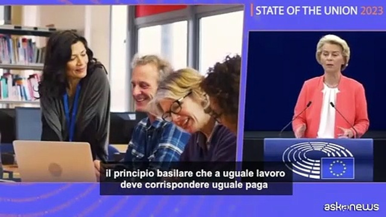 Von der Leyen: violenza donne, serve legge per dire che "un no ? un no"