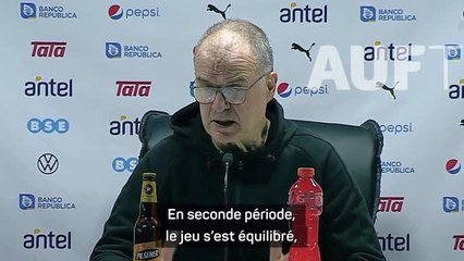 Uruguay - Bielsa : "Nous avons manqué de créativité et d'imagination"