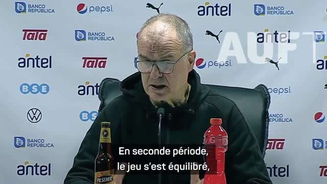 Uruguay - Marcelo Bielsa : Nous avons manqué de créativité et d'imagination