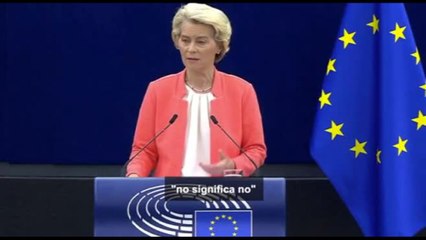 Von der Leyen: violenza donne, serve legge per dire che "un no è un no"