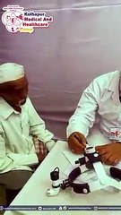 ENT checkup of patients at Kolhapur Medical & Healthcare Camp 2023  Sadguru Aniruddha Bapu