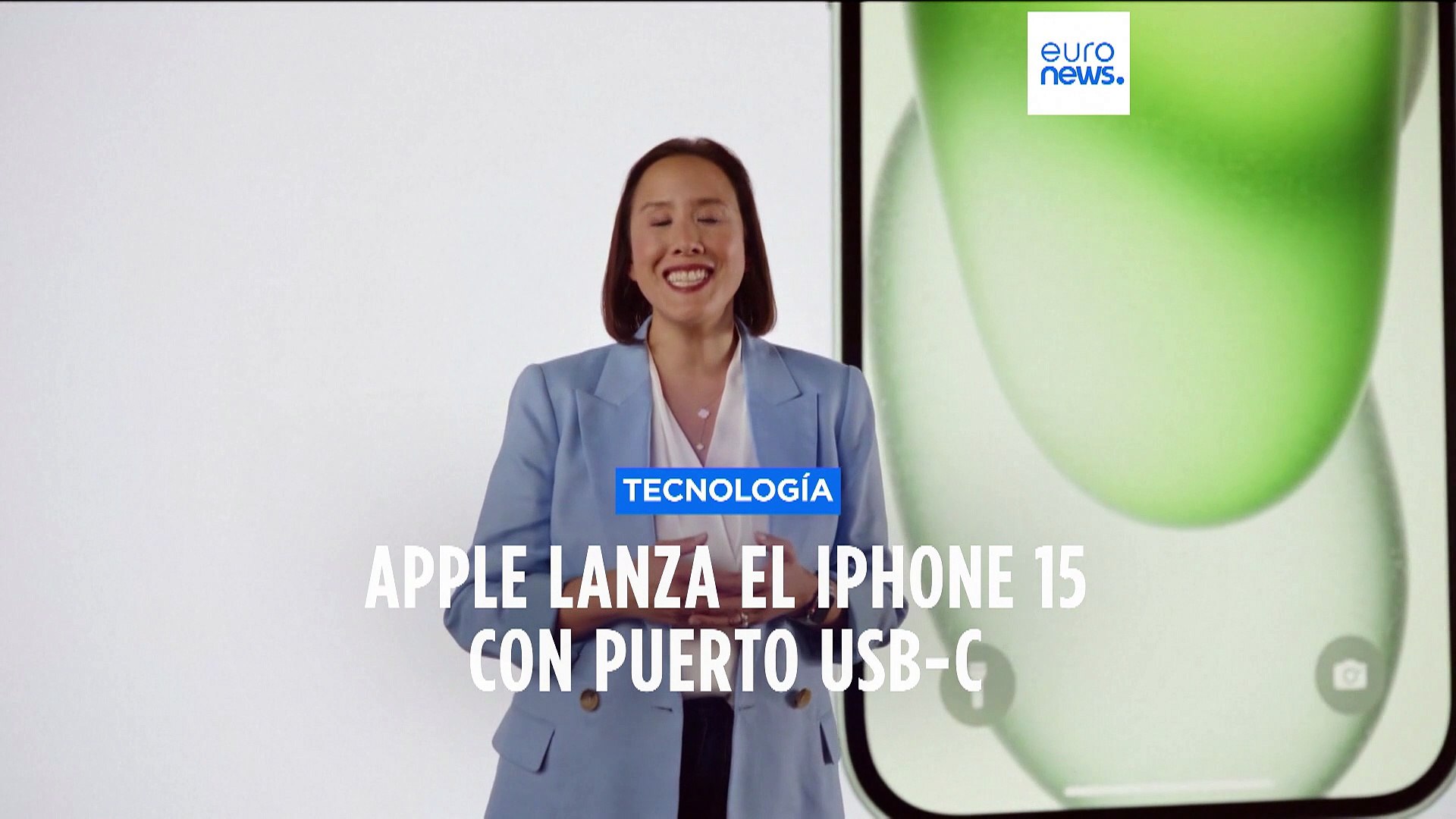 Apple lanza el iPhone 15 con puerto USB-C tras las exigencias de la UE