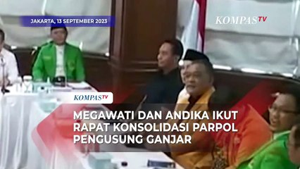 Megawati dan Andika Perkasa Ikut Dalam Rapat Konsolidasi Partai Politik Pengusung Ganjar