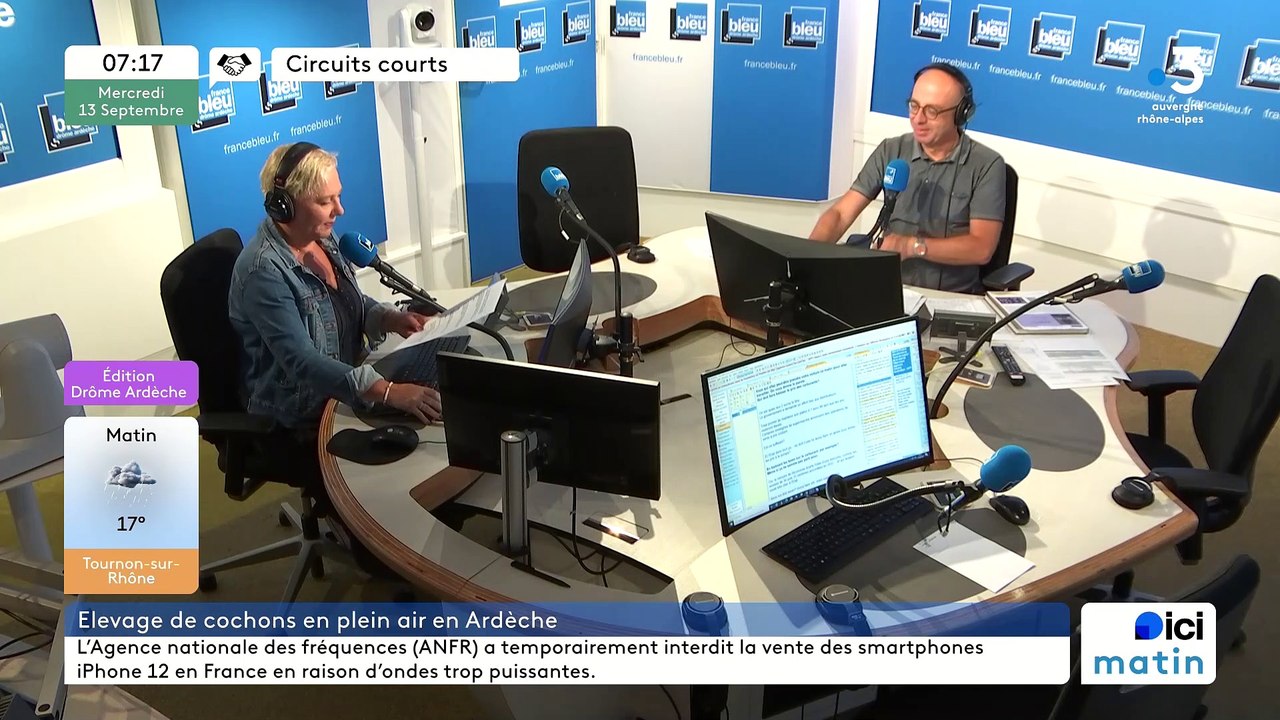 À Saint-Sauveur-de-Cruzières, la ferme des "Cochons des Cruzières", grillades, charcuteries, viandes…