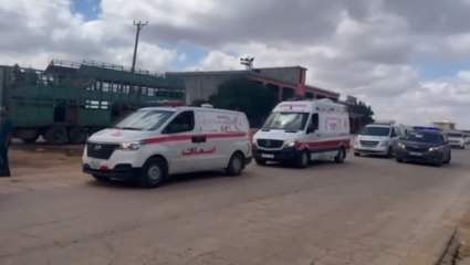 Libya: Hundreds of ambulances arrive in Derna to aid flood victims