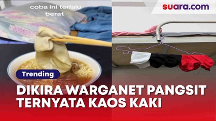 Nyesek! Dikira Odeng, Benda yang Mendarat di Atas Mie Ini Bikin Netizen Jijik