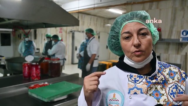 Yozgat Fatih Mesleki ve Teknik Anadolu Lisesi Öğrencileri Taşımalı ve Okul Öncesi Öğrencilere Yemek Hazırlıyor