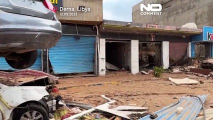 Libya'da sel felaketi: Derne şehri 'savaş alanına' döndü