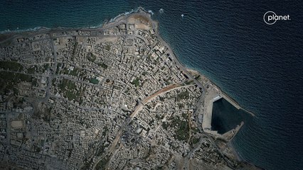 Libye: Derna avant et après les inondations