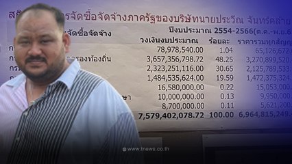 DSI กางข้อมูล บริษัทกำนันนก ชนะประมูลโครงการรัฐ 1,544 โครงการ รวม 7.57พันล้าน