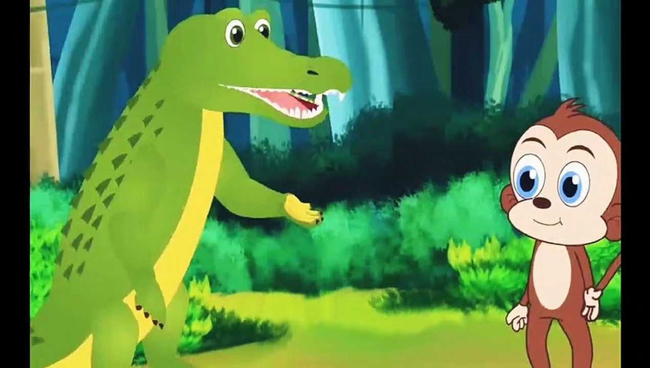 बंदर और मगरमच्छ की कहानी//Monkey and crocodile story #Moralstory #video