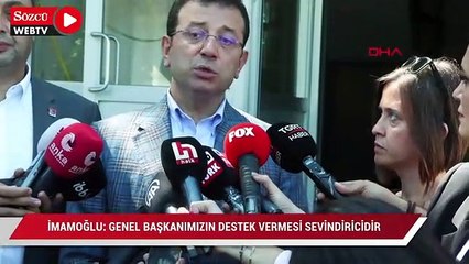 İmamoğlu’dan Kılıçdaroğlu’na adaylık yanıtı