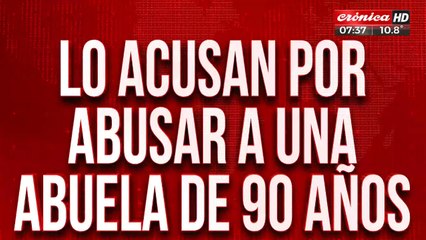 Violó a una mujer d e 90 años y filmó toda la escena con su celular