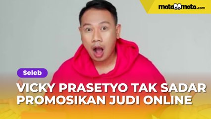 Videonya Sudah Beredar di Media Sosial, Vicky Prasetyo Tak Sadar Pernah Promosikan Judi Online