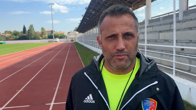 Interview maritima: Brahim Hemdani coach de Marignane Gignac Côte Bleue FC
