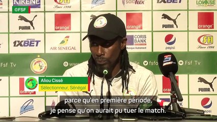 Cissé après la défaite contre l'Algérie : "C'est un coup d'arrêt"
