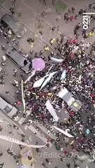 La realidad: irrisoria convocatoria al acto de Milei en La Plata