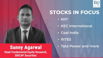 Stocks In Focus | NIIT, KEC International, RITES, Tata Power, Coal India & More