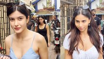 Suhana Khan, Ananya Pandey, Shanaya Kapoor साथ निकले Lunch Date पर, लगीं सब Classy! FilmiBeat