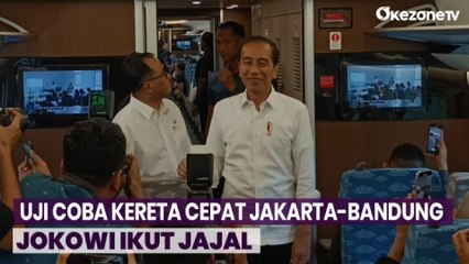 Download Video: Jokowi Ajak Masyarakat Ikut Naik Kereta Cepat Jakarta-Bandung