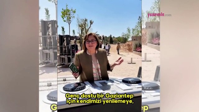Fatma Şahin, Gaziantep'in yeni Festival Parkı'nı böyle duyurdu: İsteyen kendi tasarladığı...
