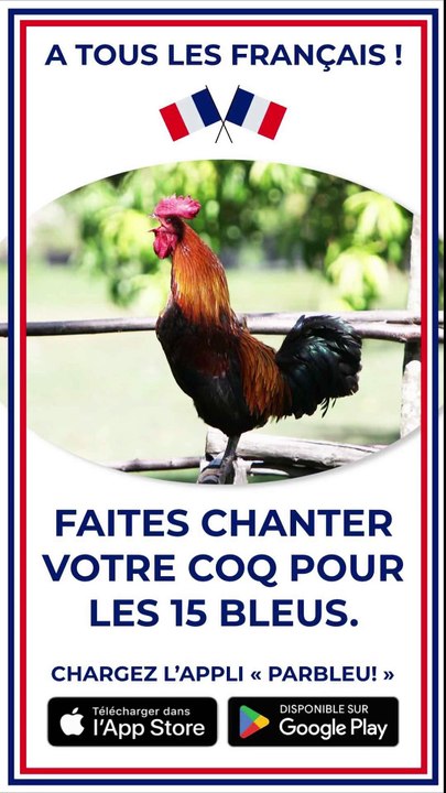 Chargez l’appli PARBLEU! 