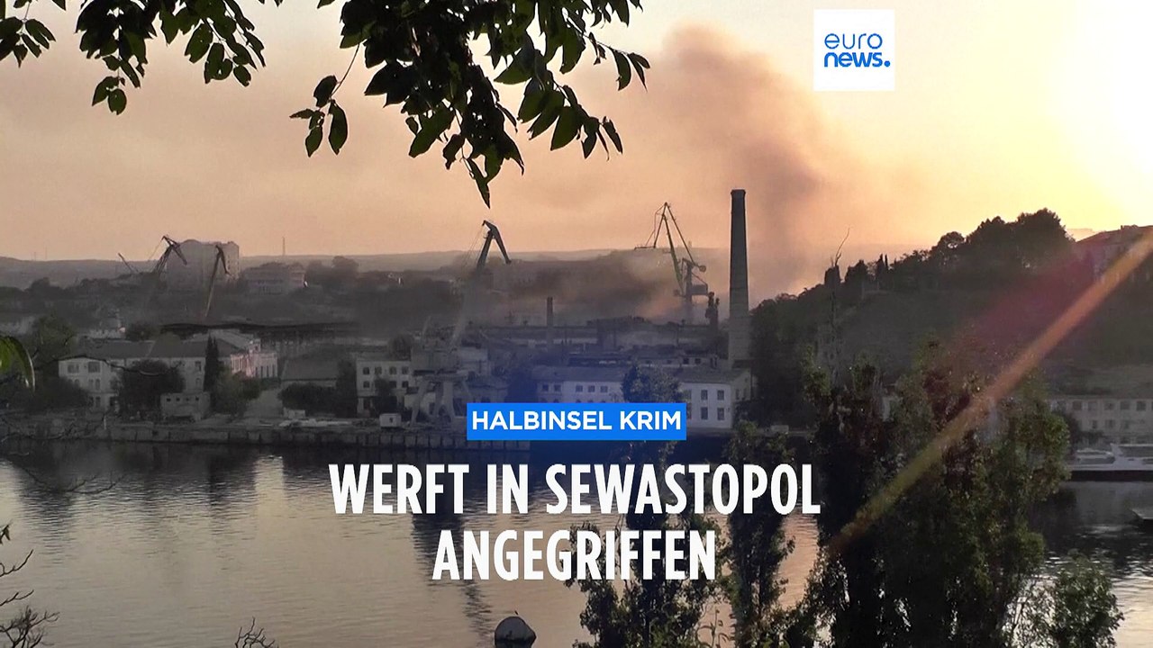 Halbinsel Krim: Russische Besatzer melden Raketenangriff auf Sewastopol