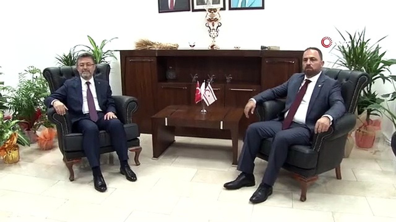 Tarım ve Orman Bakanı Yumaklı, KKTC Tarım ve Doğal Kaynaklar Bakanı Çavuş ile görüştü