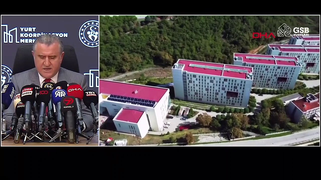Gençlik ve Spor Bakanı Osman Aşkın Bak: Yurt başvurularında rekor yerleştirme oranı