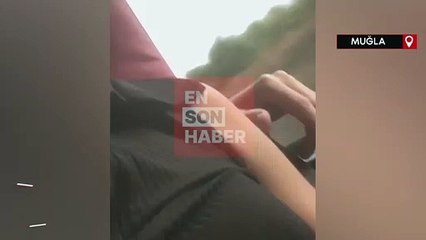 Muğla'da yolculuk sırasında arka koltuğunda oturan yedek şoför genç kızı taciz etti