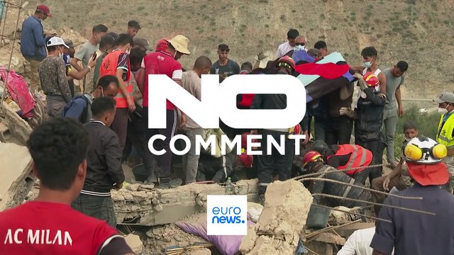 Localidade de Imi N’tala completamente devastada durante terramoto em Marrocos