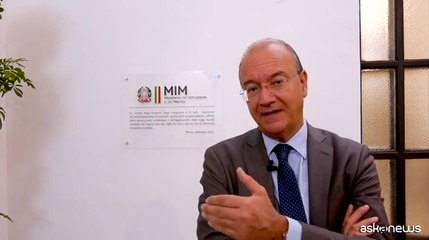 Valditara: "Una targa per chi fu espulso da scuola per leggi razziali"