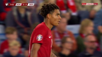 Le replay de Norvège - Géorgie (1re période) - Foot - Qualif. Euro