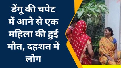 नवादा: जानलेवा साबित हो रहा डेंगू संक्रमण, ईलाज के दौरान महिला की मौत