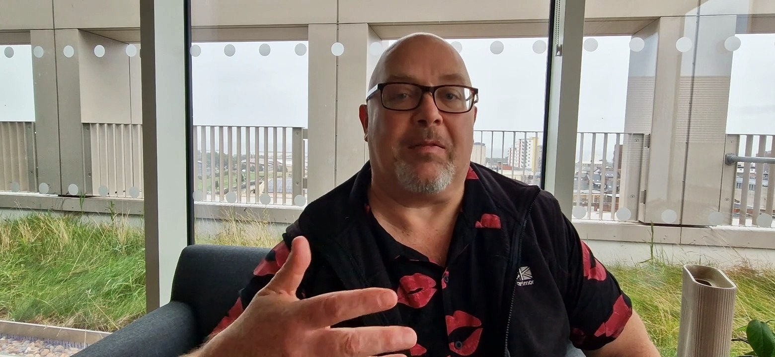 Sunderland City Council leader Coun Graeme Miller on the Sunderland Echo Business Excellence Awards 2023.