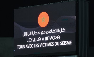 تبرّعات خارج الملعب بمدينة لونس قبل مباراة المغرب وبوركينا فاسو