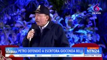 Daniel Ortega responde luego de que el presidente de Colombia lo comparara con Pinochet: 