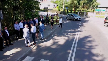 Otwarcie drogi powiatowej w Wohyniu