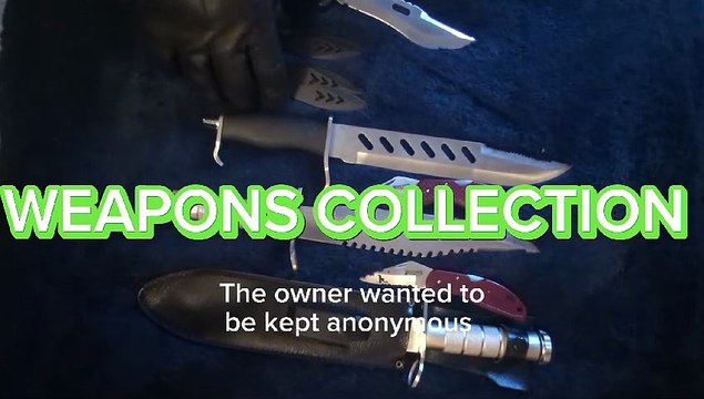 Knife crime: Charity boss Anthony Olaseinde talks through weapon haul taken off Sheffield streets