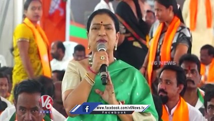 DK Aruna Comments On KCR Over TSPSC Paper Leak Issue | V6 News