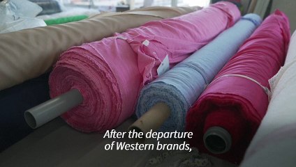 Russia's fashion industry tries to fill gap left by Western brands' exit
