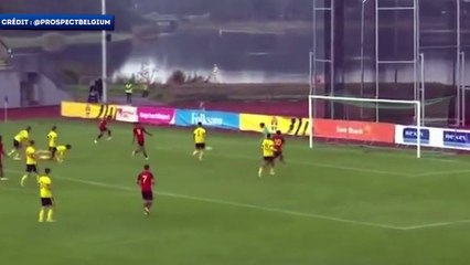 Les magnifiques buts de Rayane Bounida avec les U18 belges