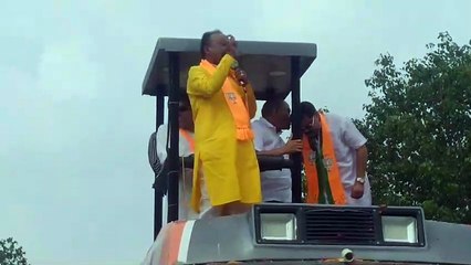 जन आशीर्वाद यात्रा पहुंची उकवा