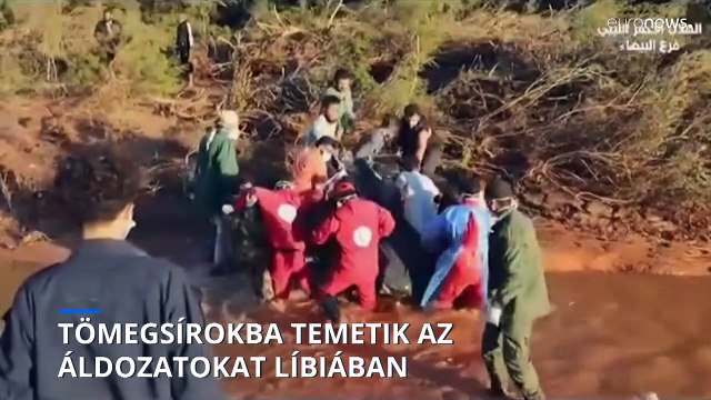 Már több mint 5300 halálos áldozatuk van a líbiai áradásoknak