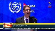 Ministro de Relaciones Exteriores de Cuba da inicio a la cumbre del grupo de los 77 y China
