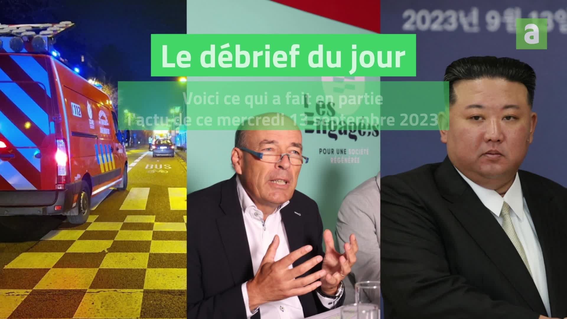 Le débrief du jour - 13092023