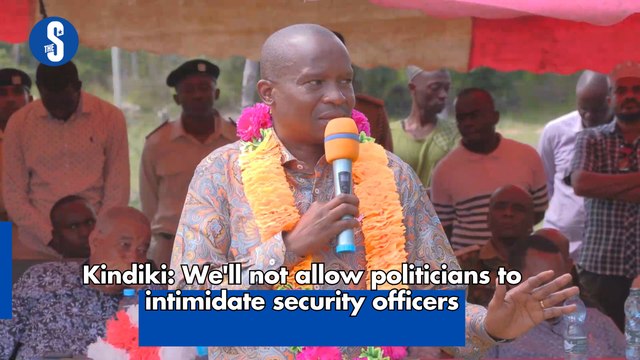 Kindiki: We'll not allow politicians to intimidate security officers
