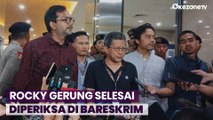 Rocky Gerung Selesai Jalani Pemeriksaan Ujaran Berita Bohong di Bareskrim Polri