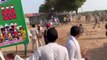 शिक्षा राज्यमंत्री जाहिदा खान का विरोध, दिखाए काले झंडे, पथराव
